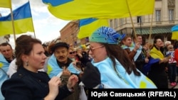 Марш солидарности с Украиной, Варшава, 17 мая 2015 года 